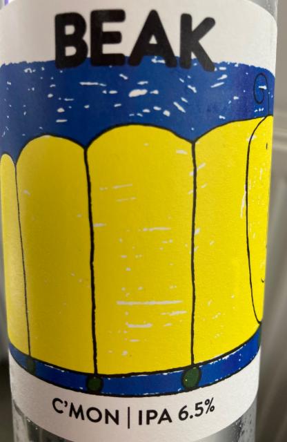 C'mon 6.5%, Beak Brewery, England