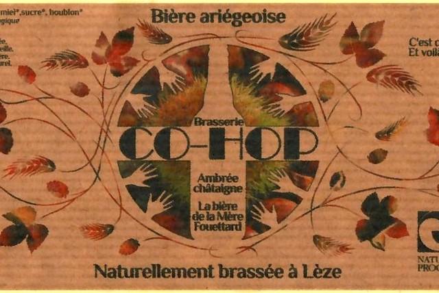 Co-Hop Ambrée Châtaigne 6.1%, Brasserie Co-Hop, France
