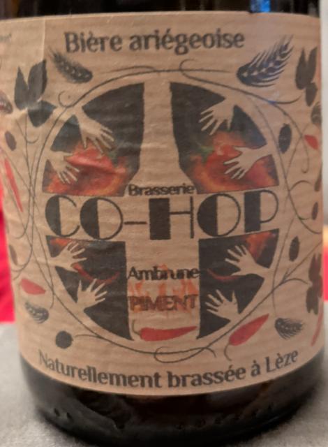 Co-Hop Ambrune Piment, Brasserie Co-Hop