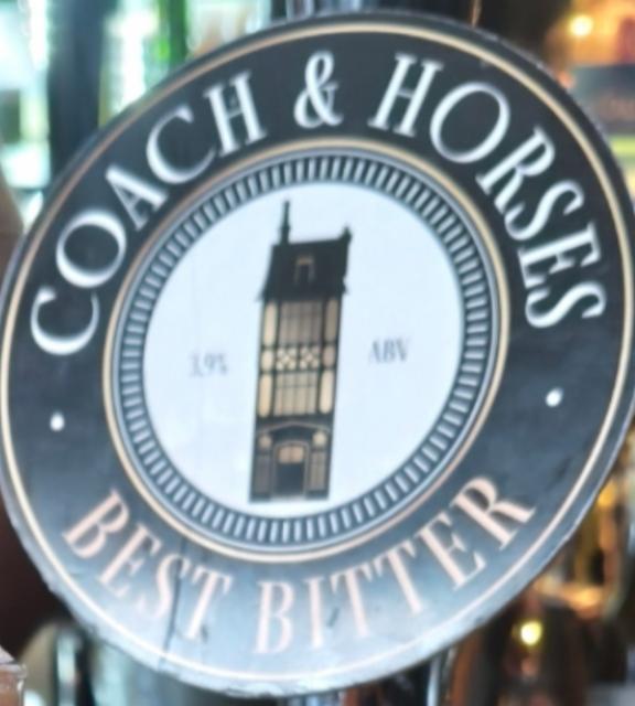 Coach & Horses 3.9%, Greene King, England