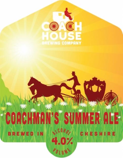 Coachmans Summer Ale 4.0%, The Coach House Brewing Co, England