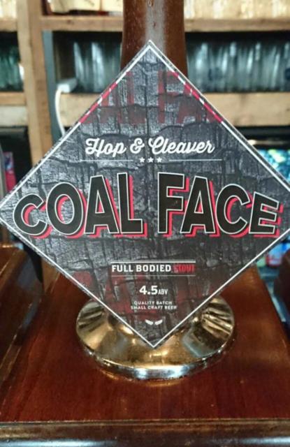Coal Face 4.5%, Hop & Cleaver, England