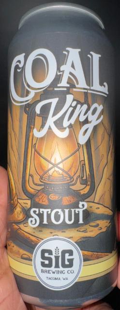 Coal King Stout 6.0%, Sig Brewing Company., United States