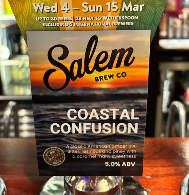 Coastal confusion salem, Salem Brew Co