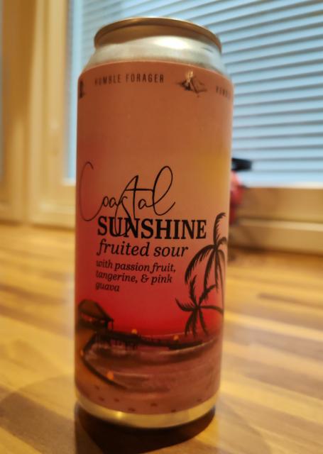 coastal sunshine fruited sour 6.0%, Humble Forager Brewery, United States