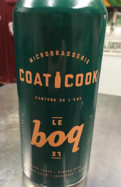 Coaticook le boq 6.0%, Microbrasserie Coaticook, Canada