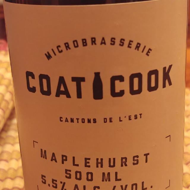 Coaticook Maplehurst 5.5%, Microbrasserie Coaticook, Canada