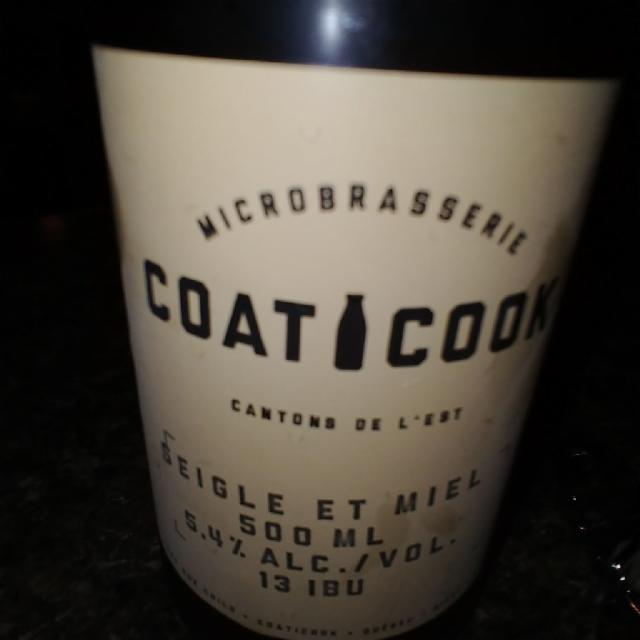 Coaticook Seigle et Miel 5.4%, Microbrasserie Coaticook, Canada