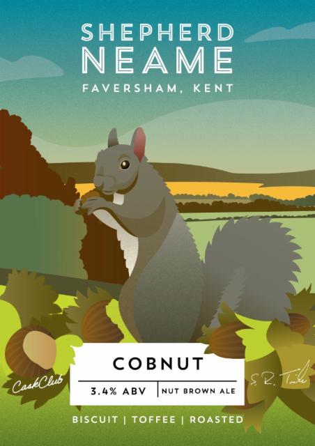 Cobnut 3.4%, Shepherd Neame, England
