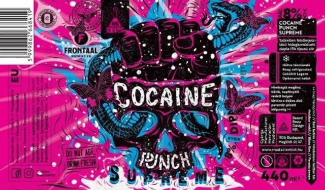 Cocaine Punch Supreme 8.0%, Mad Scientist, Hungary