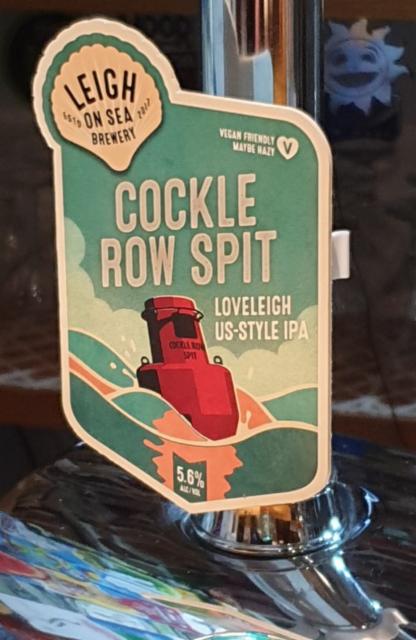 Cockle Row Spit 5.6%, Leigh on Sea Brewery, England