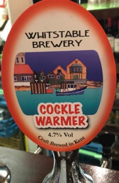 Cockle Warmer 4.7%, Whitstable Brewery, England