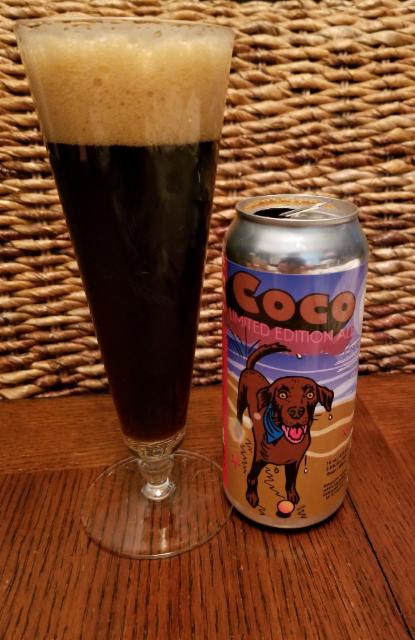 Coco 5.0%, Bad Dog Brewing Company, Canada