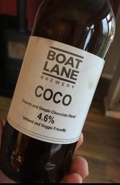 Coco 4.6%, Boat Lane Brewery Ltd, England