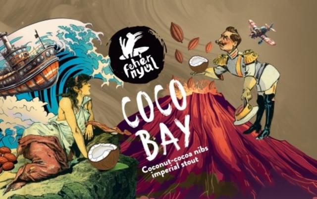 Coco Bay 10.0%, Fehér Nyúl Brewery, Hungary