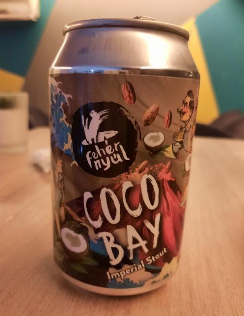 Coco Bay Impérial Stout, Fehér Nyúl Brewery