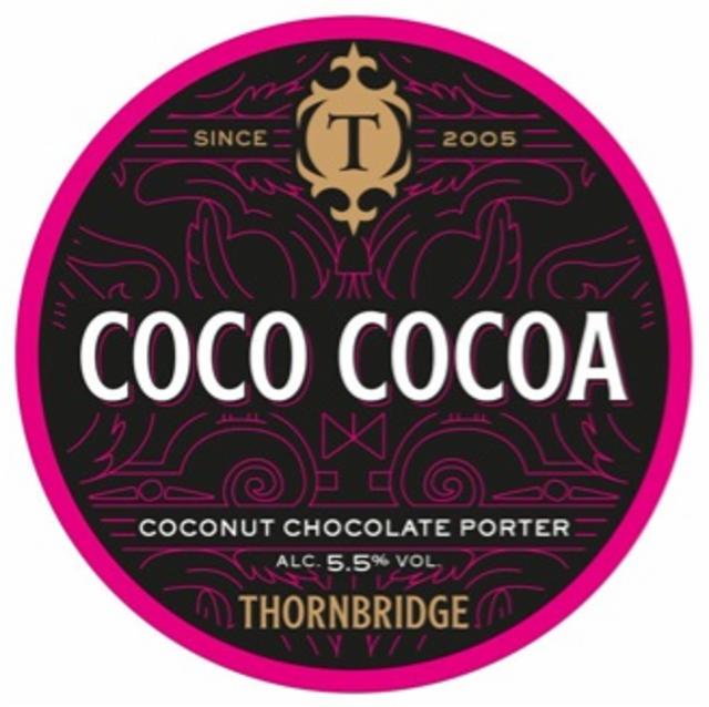 Coco Cocoa 5.5%, Thornbridge Brewery, England