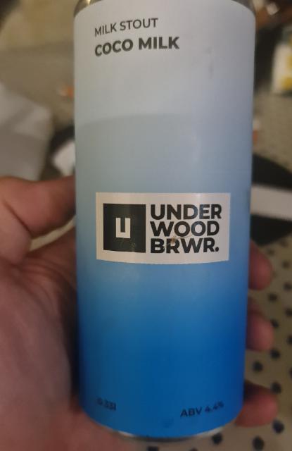 Coco Milk 4.4%, Underwood Brewery, Ukraine