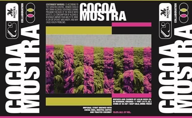 Cocoa Mostra 16.5%, Aslin Beer Company, United States