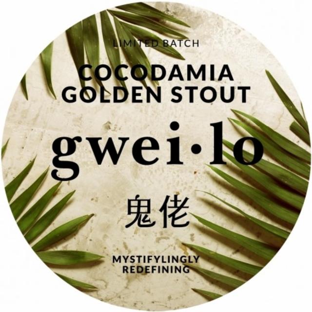Cocodamia Golden Stout 6.0%, Gweilo Beer, Hong Kong