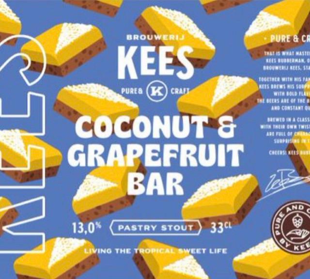 Coconut & Grapefruit Bar 13.0%, Brouwerij Kees, Netherlands