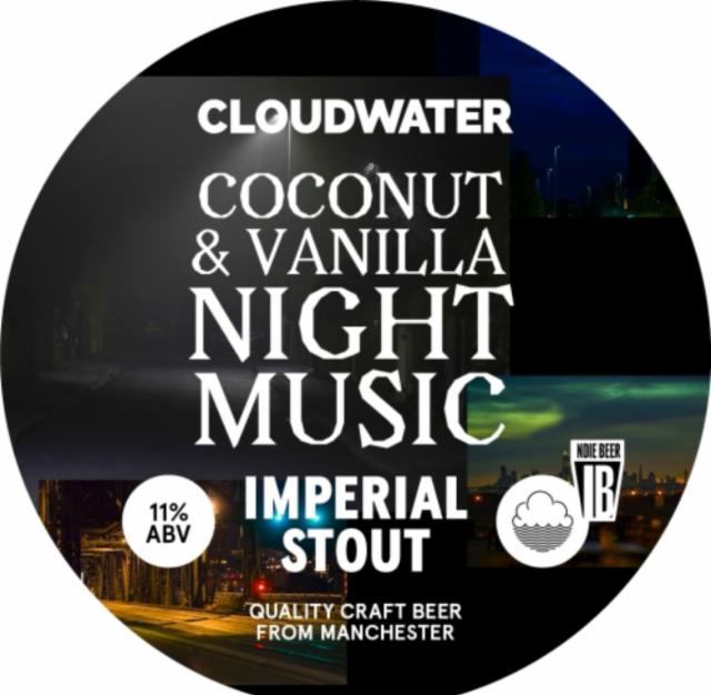 Coconut & vanilla night music 11.0%, Cloudwater Brew Co., England
