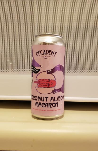 Coconut Almond Macaron 8.2%, Decadent Ales, United States