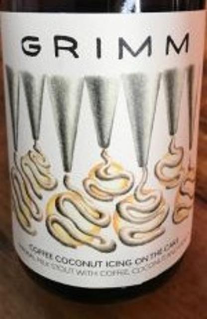 Coconut Coffee zicing on the Cake 11.0%, Grimm Artisanal Ales, United States