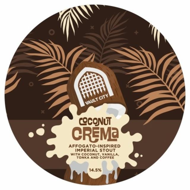 Coconut Crema 14.5%, Vault City Brewing, Scotland