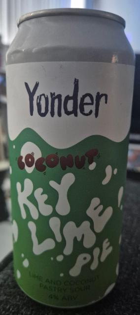Coconut keylime pie 4.0%, Yonder Brewing, England
