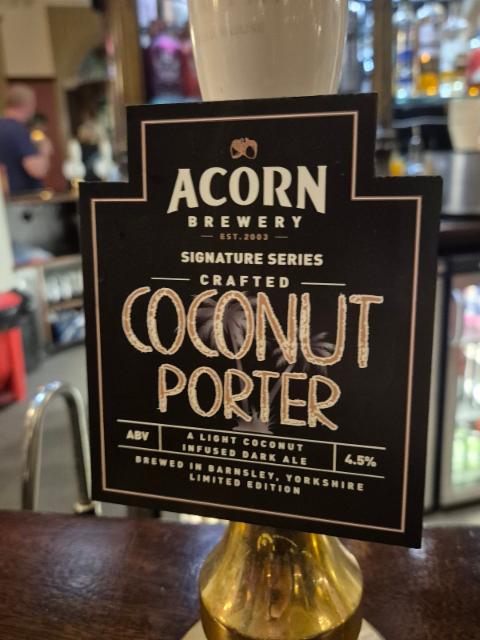 Coconut Porter 4.5%, Acorn Brewery, England