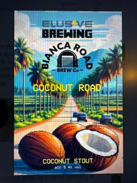 Coconut Road 5.4%, Elusive Brewing, England