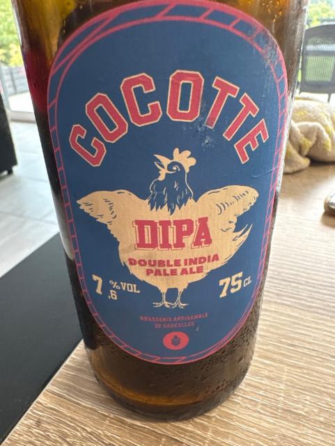 Cocotte dipa 7.6%, Brasserie De Vaucelles, France