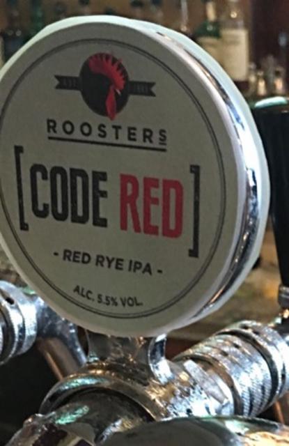 Code Red 5.5%, Rooster's Brewing Co., England