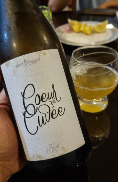 coeur de cuvée (blend #7) 7.0%, Side Project Brewing, United States