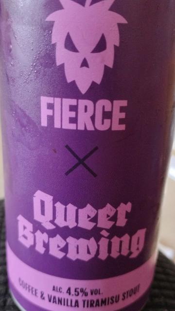 Coffee & Vanilla tiramisu stout 4.5%, Fierce Beer Ltd, Scotland
