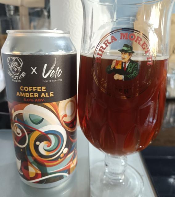 Coffee Amber Ale - O Brother x Velo 5.0%, O Brother Brewing, Ireland