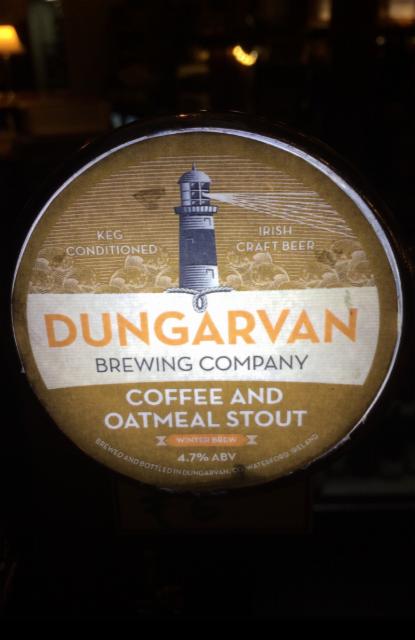 Coffee And Oatmeal Stout 4.7%, Dungarvan Brewing Company, Ireland