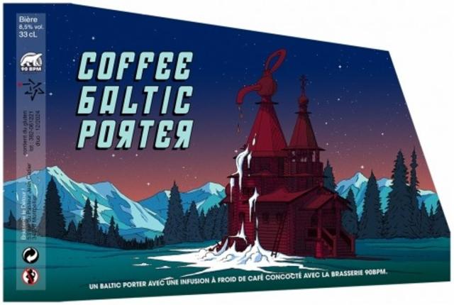 Coffee Baltic Porter 8.5%, Brasserie Le Détour !, France