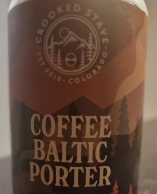 Coffee Baltic Porter 7.8%, Crooked Stave Artisan Beer Project, United States