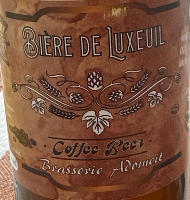 Coffee beer 6.4%, Brasserie Adomeit, France