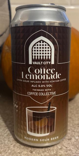 Coffee lemonade 5.0%, Vault City Brewing, Scotland