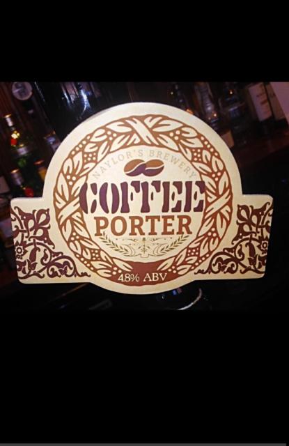 Coffee Porter 4.8%, Naylor's Brewery, England