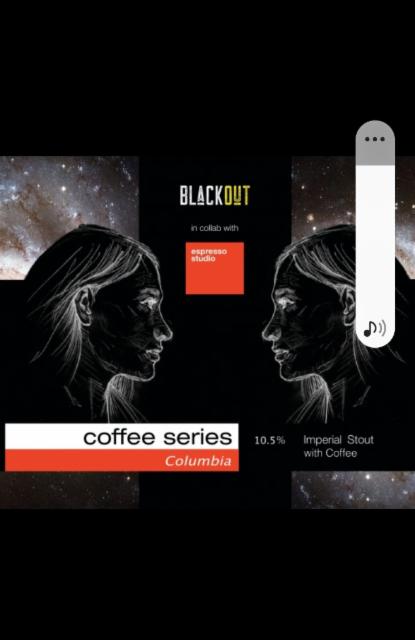 Coffee Series Columbia 10.5%, Blackout Brewing, Romania