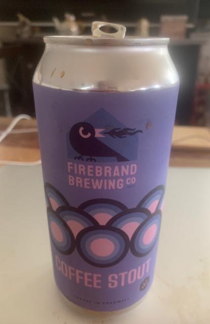 Coffee Stout 6.0%, Firebrand Brewing Company, England