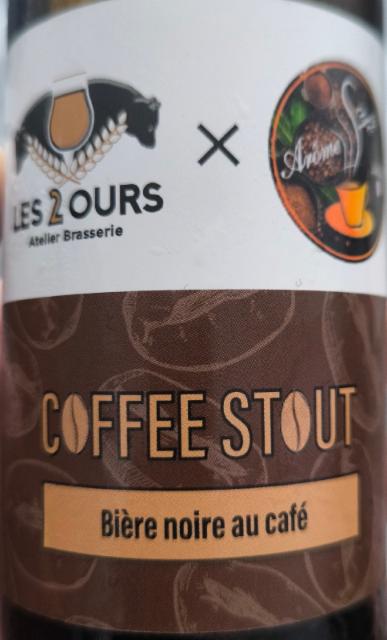 Les 2 Ours Coffee Stout 5.0%, Brasserie Les 2 Ours, France