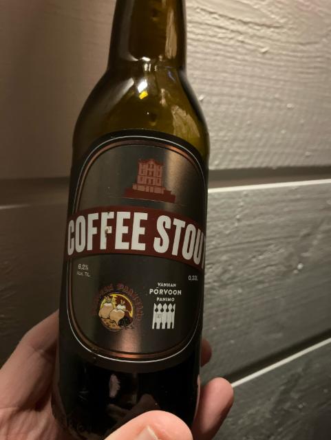 Coffee Stout 6.2%, Vanhan Porvoon Panimo, Finland