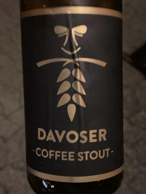 Coffee Stout 4.9%, Davoser Craft Beer, Switzerland