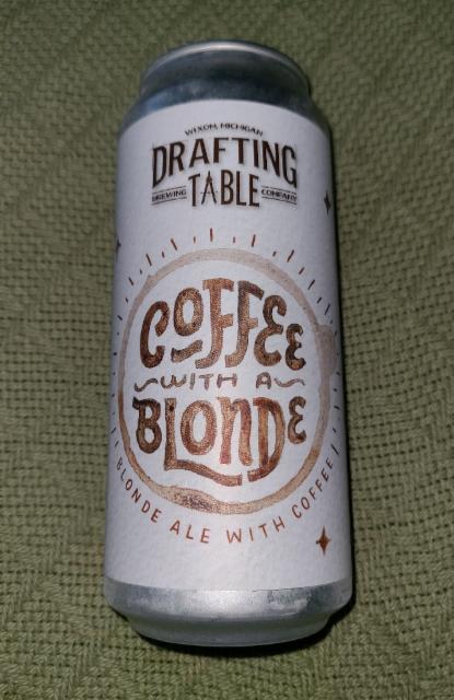 Coffee With a Blonde 6.0%, Drafting Table Brewing Company, United States