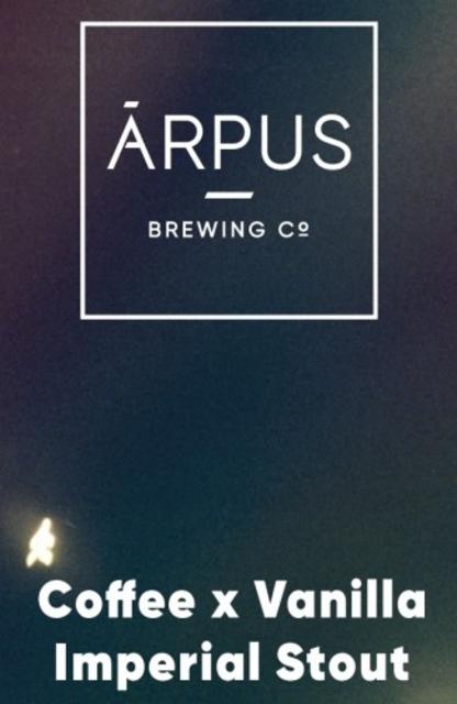 Coffee x Vanilla Imperial Stout 10.0%, Ārpus Brewing Co., Latvia